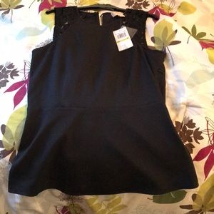 Michael Kors Peplum Top NWT